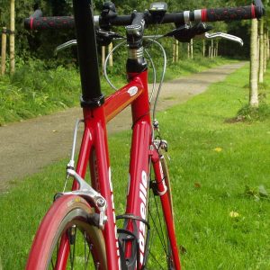 2003 Gazelle Catena fiets in rood